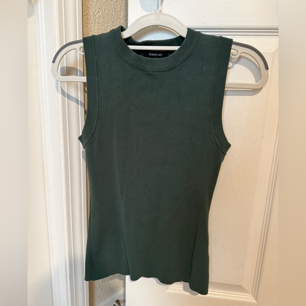 Baltic Born Women's Green Sleeveless Top